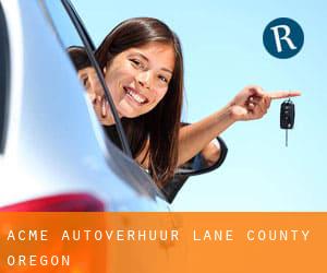 Acme autoverhuur (Lane County, Oregon)