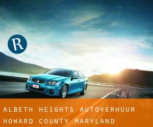 Albeth Heights autoverhuur (Howard County, Maryland)