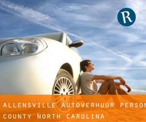 Allensville autoverhuur (Person County, North Carolina)