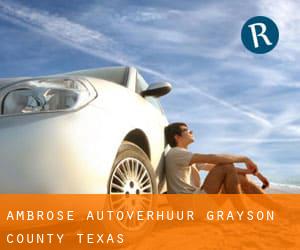 Ambrose autoverhuur (Grayson County, Texas)