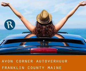 Avon Corner autoverhuur (Franklin County, Maine)
