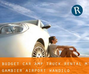 Budget Car & Truck Rental Mt Gambier Airport (Wandilo)