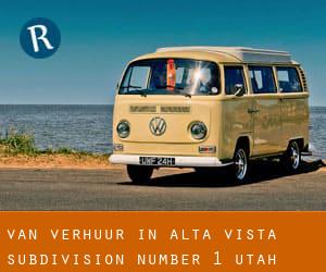 Van verhuur in Alta Vista Subdivision Number 1 (Utah)