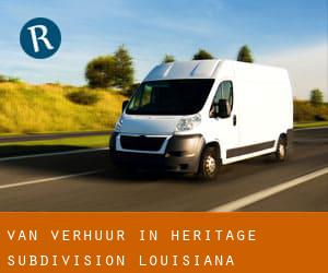 Van verhuur in Heritage Subdivision (Louisiana)