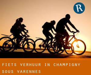 Fiets verhuur in Champigny-sous-Varennes