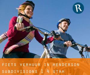 Fiets verhuur in Henderson Subdivisions 1-4 (Utah)