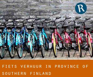 Fiets verhuur in Province of Southern Finland