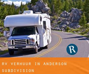 RV verhuur in Anderson Subdivision