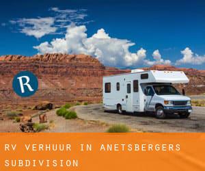 RV verhuur in Anetsberger's Subdivision