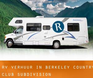 RV verhuur in Berkeley Country Club Subdivision