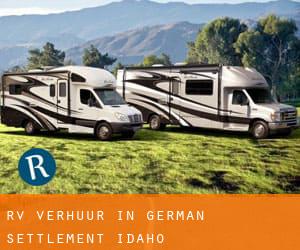 RV verhuur in German Settlement (Idaho)