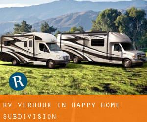 RV verhuur in Happy Home Subdivision