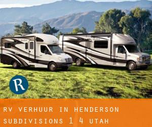 RV verhuur in Henderson Subdivisions 1-4 (Utah)