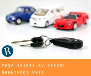 Mesa Spirit Rv Resort (Brentwood West)
