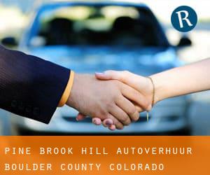 Pine Brook Hill autoverhuur (Boulder County, Colorado)