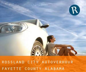 Rossland City autoverhuur (Fayette County, Alabama)